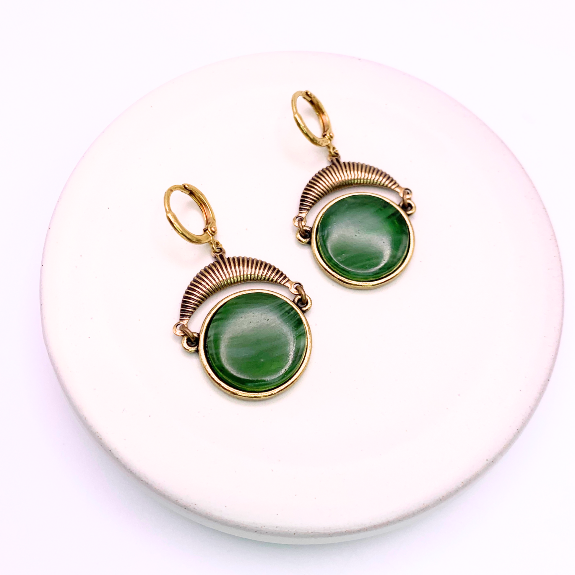 Verdell Earrings | Hand-crafted Vintage Earrings by Boujoux