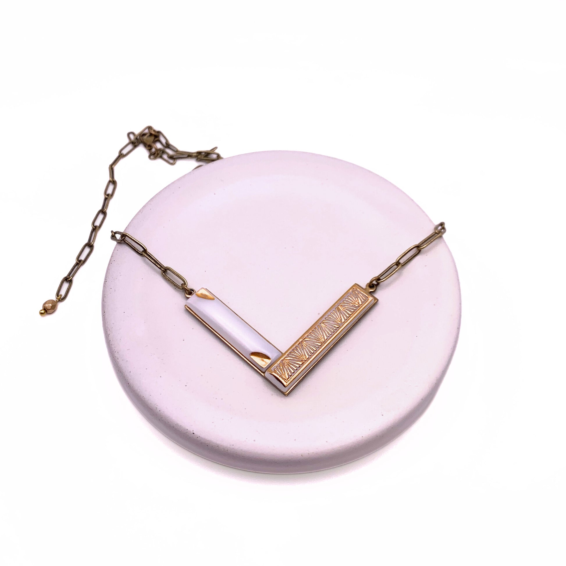 Veronica Necklace | Hand-crafted Vintage Necklaces by Boujoux